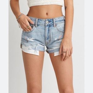 AEO Vintage Hi-rise festival shorts